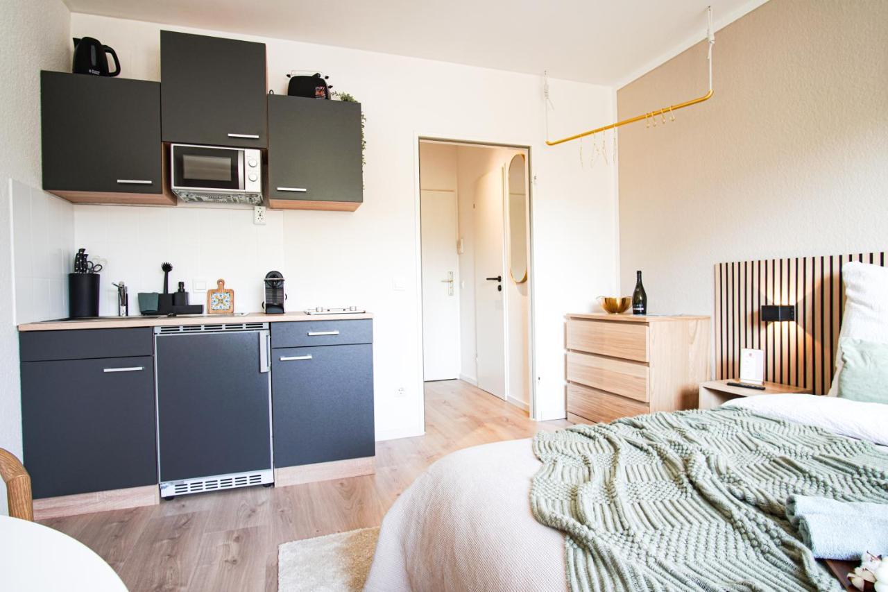Homefy Boho Studio - Free Parking - Self Check-In - Elevator 埃森 外观 照片